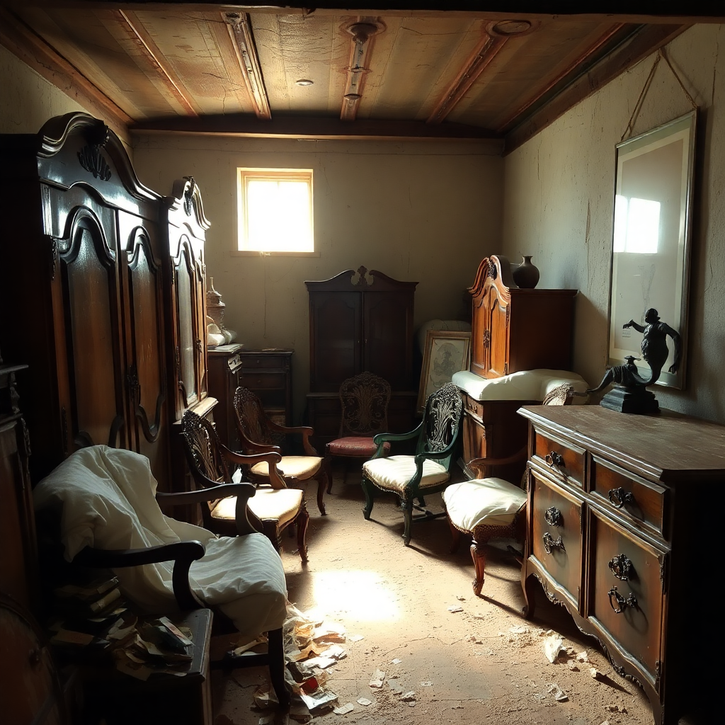 les meubles anciens ne valent plus rien