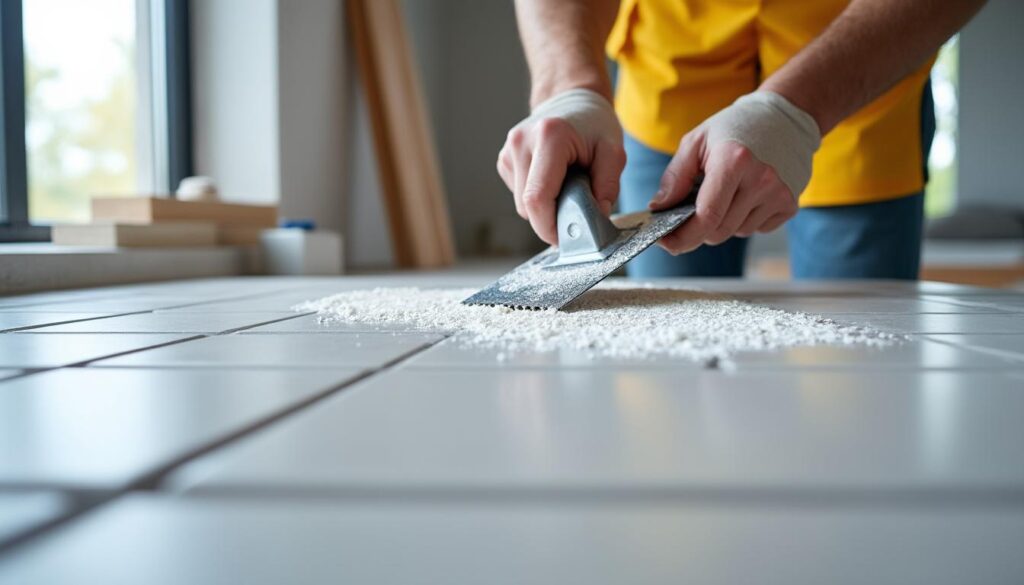 découvrez nos conseils pour une pose optimale de carrelage avec une épaisseur de colle de 2 cm, garantissant solidité et durabilité de votre revêtement.