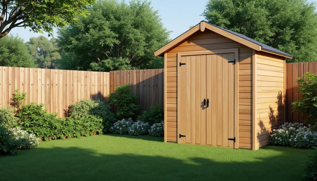 découvrez les règles à respecter concernant la distance à maintenir entre un abri de jardin de 5m2 et la propriété voisine pour éviter tout litige.