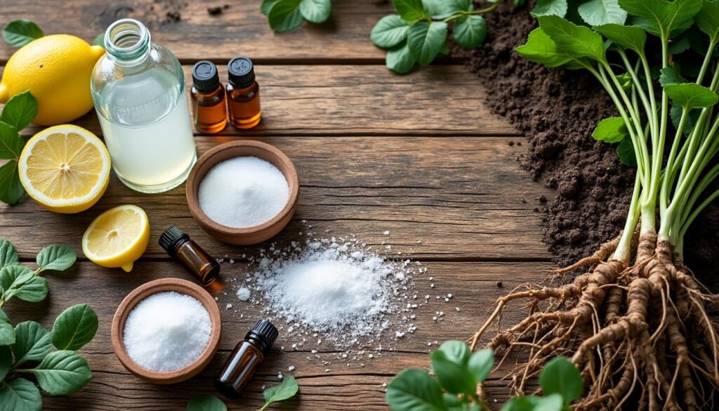 découvrez des recettes et astuces efficaces de désherbants naturels qui éliminent les racines pour un jardin propre et sain, sans produits chimiques.