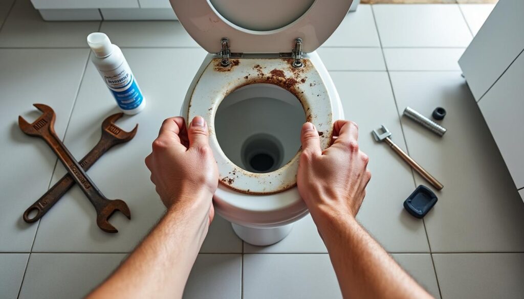 découvrez des astuces efficaces et rapides pour enlever un abattant wc récalcitrant. suivez notre guide pratique pour résoudre ce problème facilement.