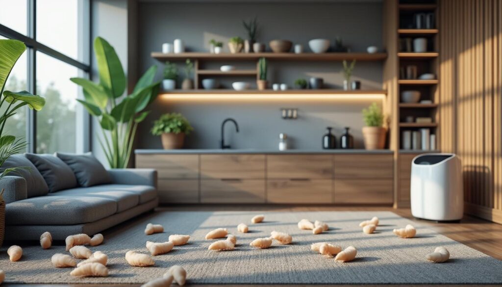 découvrez les causes des vers blancs dans la maison, leurs dangers potentiels, et les solutions efficaces pour s'en débarrasser rapidement et protéger votre habitat.