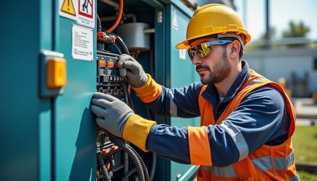 electricien génératrice : intervention professionnelle pour une installation sécurisée et conforme aux normes, garantissant fiabilité et performance de votre système électrique.