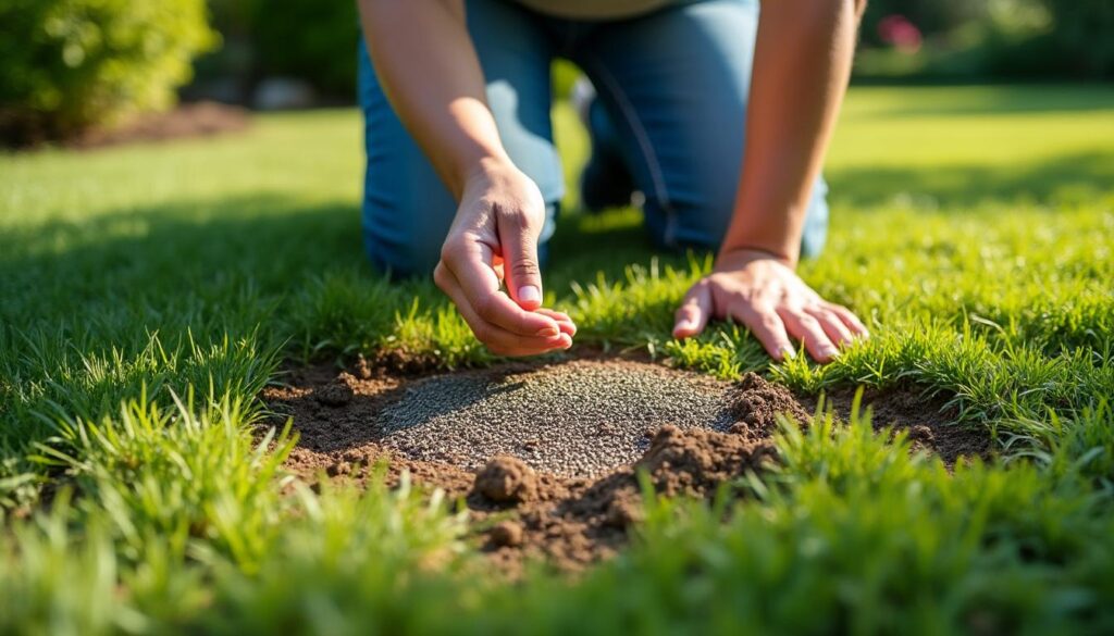 découvrez une méthode simple et efficace pour semer votre pelouse sans avoir à retourner la terre. obtenez un gazon dense et en bonne santé en suivant nos conseils pratiques.