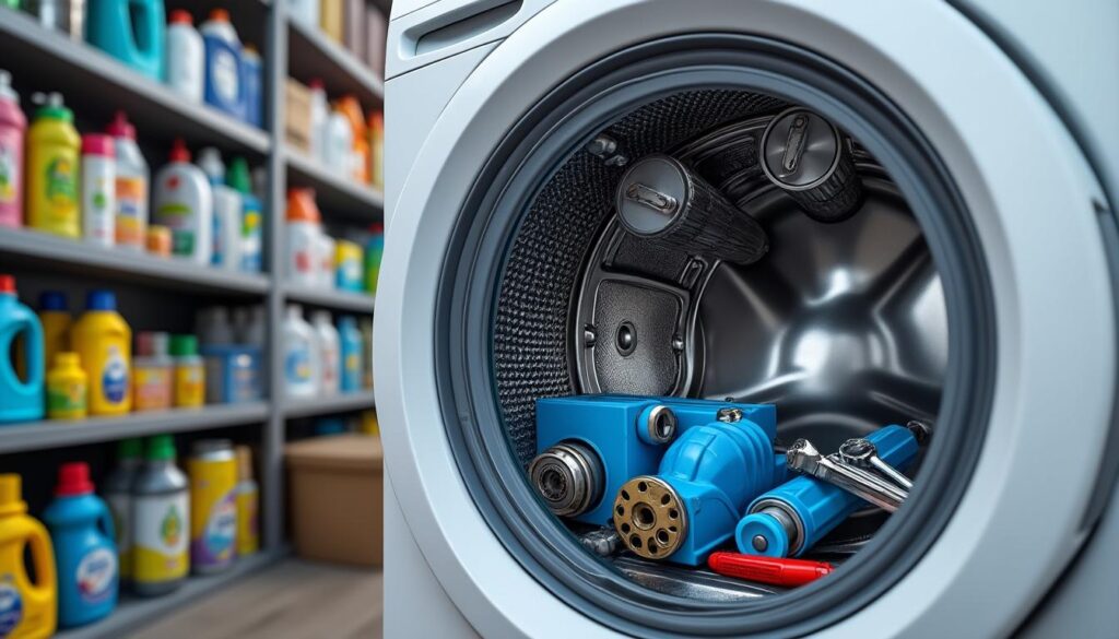 découvrez les causes possibles d'un bruit de marteau-piqueur dans votre machine à laver et apprenez des astuces simples pour des réparations rapides et efficaces.