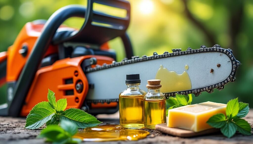 découvrez des alternatives efficaces et naturelles à l'huile pour chaîne de tronçonneuse, pour un entretien écologique et performant de votre équipement.
