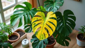 découvrez les principales causes de la feuille jaune chez le monstera et les remèdes efficaces pour redonner vie à votre plante tropicale.