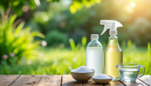 découvrez le dosage idéal pour un désherbant naturel efficace avec du vinaigre, du sel et du produit vaisselle. une solution écologique pour éliminer les mauvaises herbes naturellement.